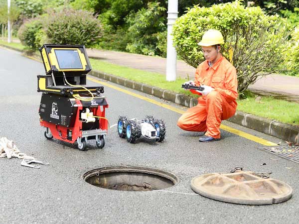 错那管道机器人检测